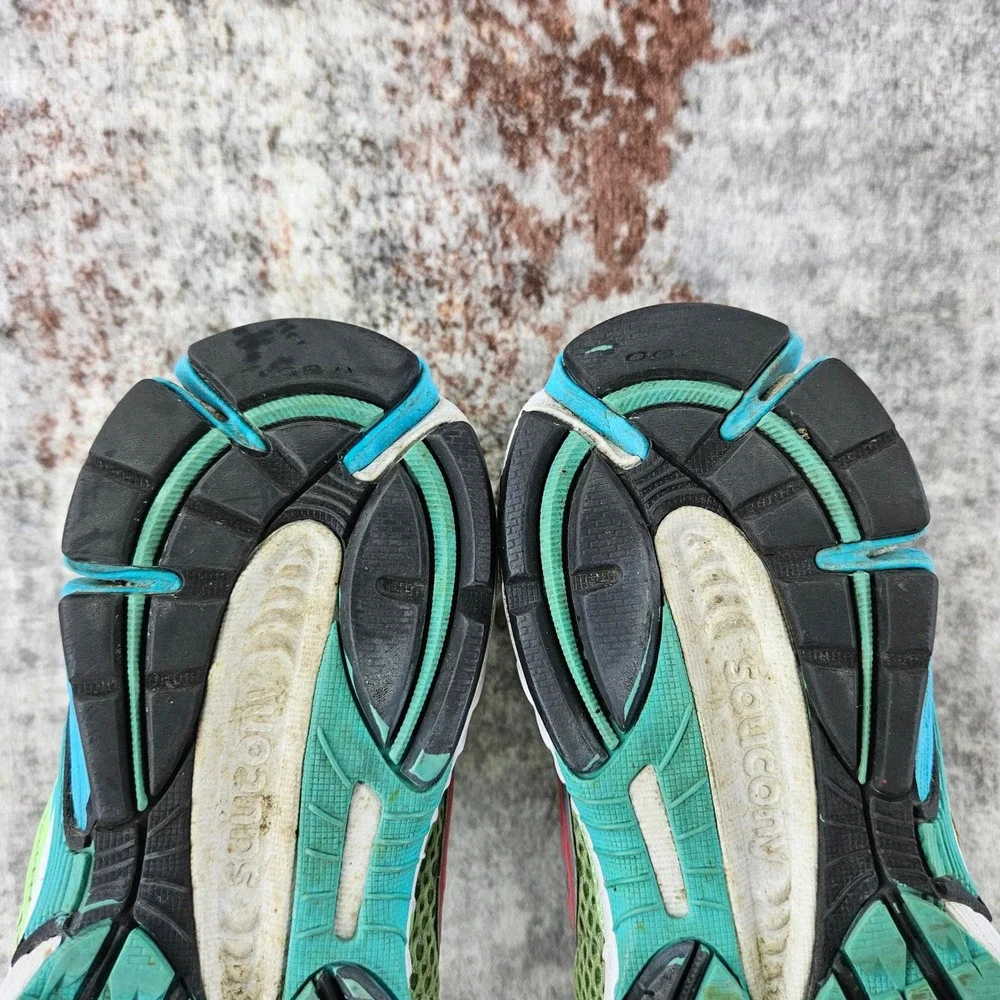 Saucony Running Shoes Womens 9.5 Green Grid‎ Tornado 6 S15224-5